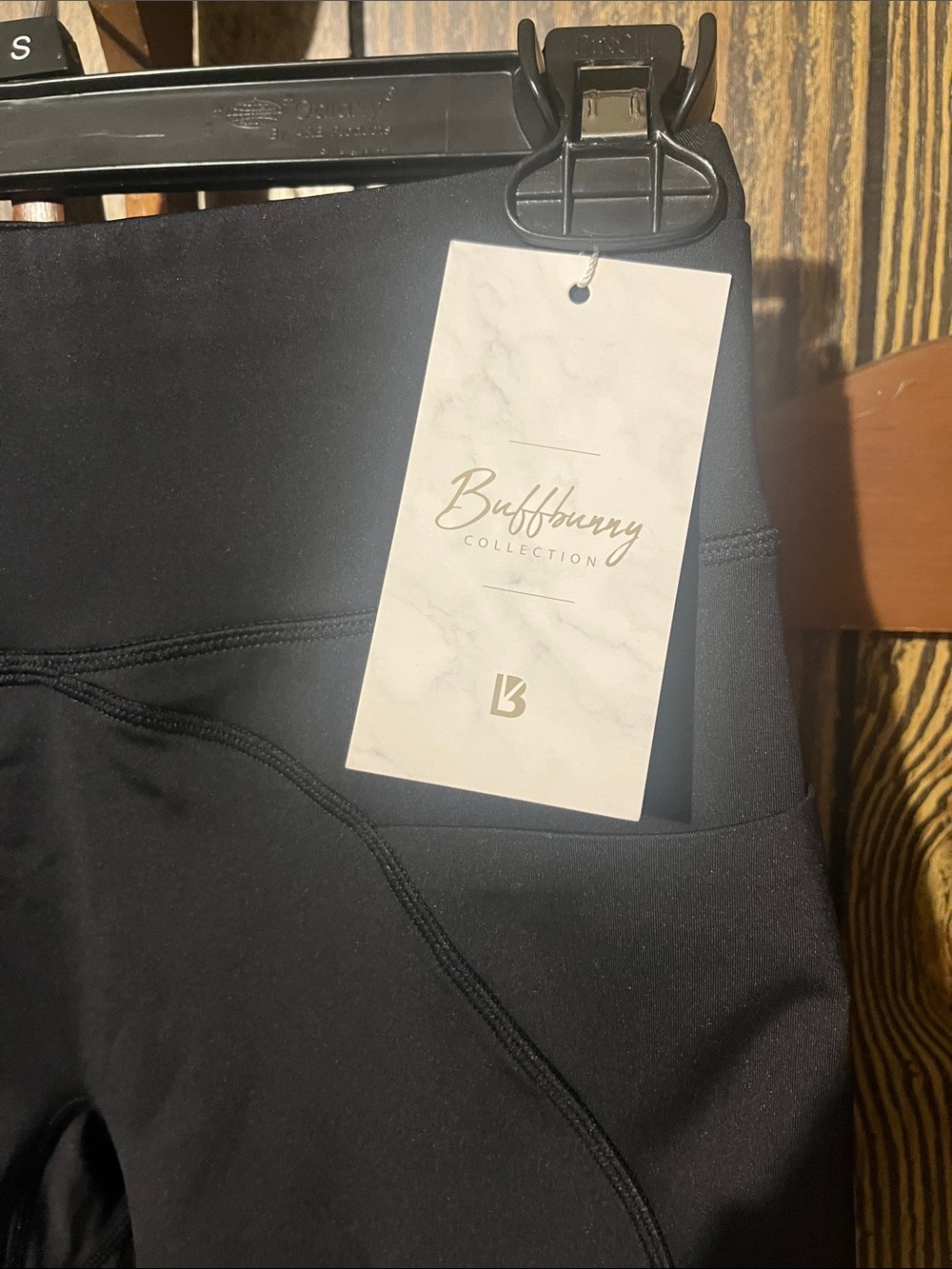 BuffBunny Black High-Waist Leggings - Picture 4 of 8